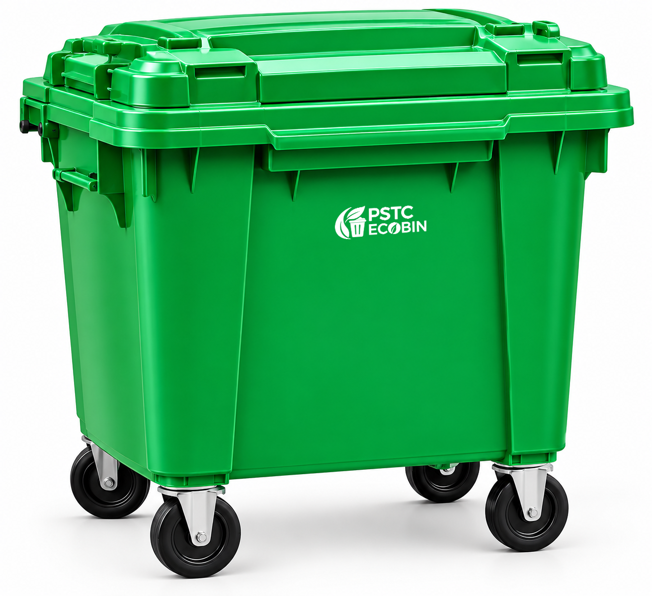 Conteneur Roulant Industriel 400 Litres (4 Roues)