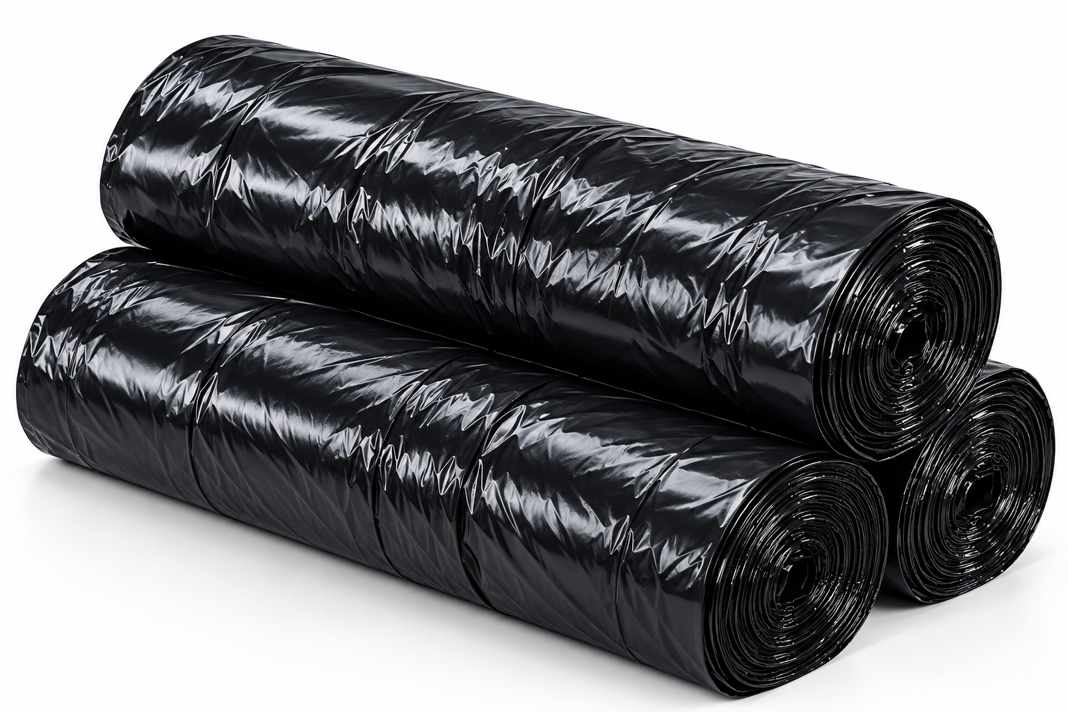 Rouleaux de Sacs Poubelle Professionnels Renforcés (30L à 240L)